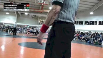 135 lbs 3rd Place Match - Cecelia Gilliam, Nordonia High School vs Alora Strauser, Archbishop Alter High School