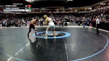 4A 215 lbs 5th Place Match - Daniel Chilimidos, Belen vs Gilbert Bunny, Shiprock