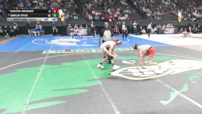 3rd Place Match - Easton Weidner, Doniphan-Trumbull vs Deklin Titus, Valentine