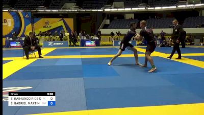 SERGIO RAIMUNDO RIOS DA SILVA vs STEPHEN GABRIEL MARTINEZ 2022 World IBJJF Jiu-Jitsu No-Gi Championship
