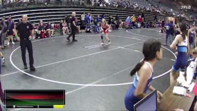 73 lbs Quarterfinals (8 Team) - Grace Nedelsky, Team Indiana vs Daisy Rosales, Team Texas Red