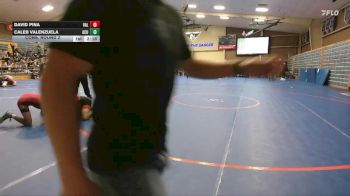 125 lbs Cons. Round 2 - Caleb Valenzuela, Arizona Christian University vs David Pina, Valiant