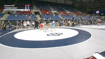 215 lbs Cons. Sub-rd Of 32 - Holden Otter, Michigan vs Braeden Maxey, Minnesota