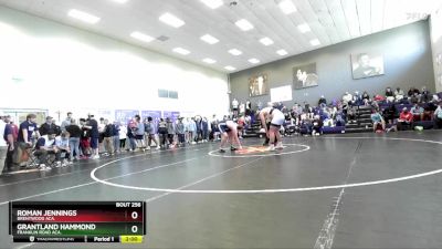 285 lbs Champ. Round 2 - Roman Jennings, Brentwood Aca. vs Grantland Hammond, Franklin Road Aca.