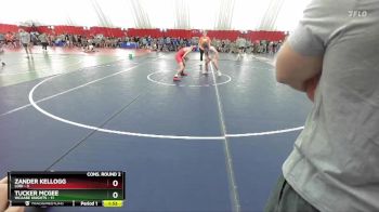 126 lbs Semis & Wb (16 Team) - Tucker McGee, WCAABE Knights vs Zander Kellogg, Lodi