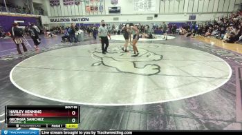 155 lbs Champ. Round 1 - Georgia Sanchez, Chiawana vs Harley Henning, Columbia Burbank