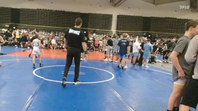 73 lbs Rr Rnd 8 - Austin Rudgers, CTWHALE Beluga - MSE vs Vincent Lissenden, Ruthless Blue - MSE