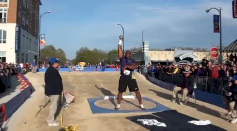 M shot put H03 (Dorian Scott 2013m KU Street Shot)