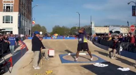 M shot put H01 (Dorian Scott 1947m KU Street Shot)