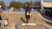 M shot put H05 (Dorian Scott foul KU Street Shot)