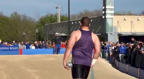 M shot put H01 (Ryan Whiting foul KU Street Shot)