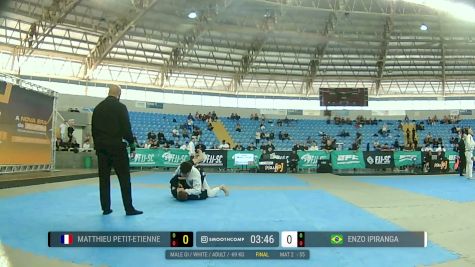 Matthieu vs Enzo 2026 PBJJF Sul Brasileiro Jiu-Jitsu Championships