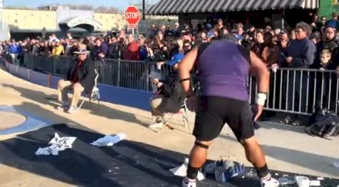 M shot put H06 (Reese Hoffa 2090m KU Street Shot)