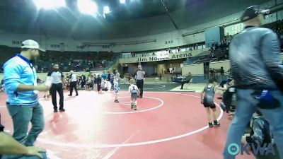 47 lbs Rr Rnd 2 - Wyatt Lancaster, Norman Grappling Club vs Jayce Clark, Division Bell Wrestling