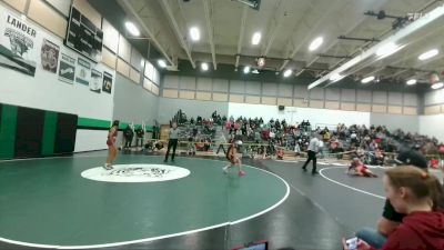 125 lbs Cons. Round 3 - Kayleigh Tillman, Riverton vs Alyssa Hoffman, Burns/Pine Bluffs