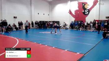 126 lbs Champ. Round 1 - Gavin McCammon, Contenders Wrestling Academy vs Myer Walker, Brownsburg High School