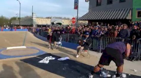 M shot put H05 (Reese Hoffa foul KU Street Shot)