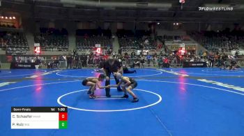 70 lbs Semifinal - Caleb Schaefer, Maurer Coughlin WC vs Paul Jr Ruiz, Red Wave