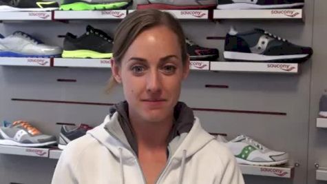 Molly Huddle days after 2011 MT SAC 5k victory