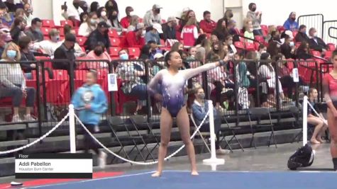 Addi Pabellon - Floor, Houston Gym Center - 2021 Region 3 Women's Championships