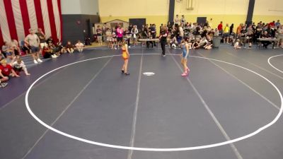 95 lbs Champ. Round 1 - Vanessa Anderson, SD vs Elouise Snook, MN