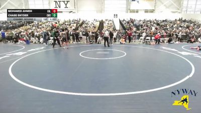 103 lbs Champ. Round 2 - Chase Snyder, Copenhagen Wrestling Club vs Mohamed Ahmed, Club Not Listed