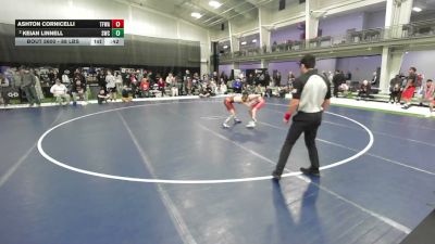88 lbs 5th Place Match - Ashton Cornicelli, Top Flight Wrestling Academy vs Keian Linnell, Stallions Wrestling Club