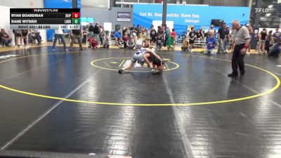 85 lbs Semifinal - Ryan Boardman, Shippensburg vs Dane Witmer, Landisville