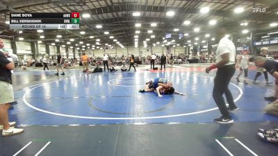 85 lbs Round Of 16 - Dane Bova, All American Wrestling Club Blue - EL vs Bill Kershisnik, Revival Jokers - EL