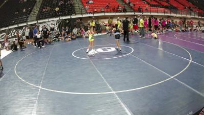 70 lbs Harper Senne, Montana 14U Girls vs Janessa Canales, California 14U Girls