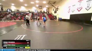 195 lbs Semifinal - Christian Avila, Quincy vs Omar Pruneda, Warden