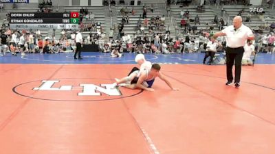 138 lbs Round Of 64 - Devin Ehler, Patton Trained Blue - HSB vs Ethan Gonzales, TNWC Black - HSB