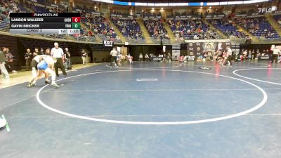 117 lbs Consy 2 - Landon Walizer, Corry vs Gavin Bricker, Trinity