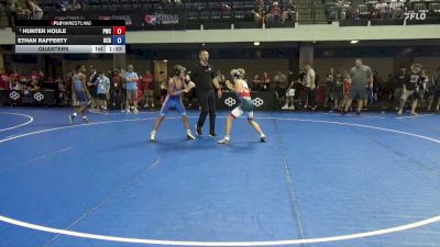 105 lbs Quarters - Hunter Houle, Pinnacle Wrestling Club vs Ethan Rafferty, Ohio Crazy Goats