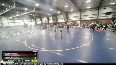 48 lbs 1st Place Match - Hudson Desch, Shootbox Wrestling Club vs Lincoln Elliott, Payson Lions Wrestling Club