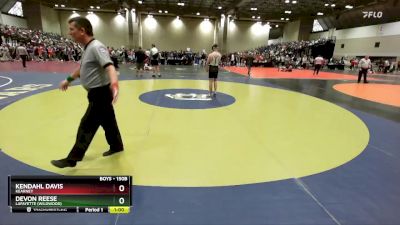 150B Cons. Round 2 - Devon Reese, Lafayette (Wildwood) vs Kendahl Davis, Kearney