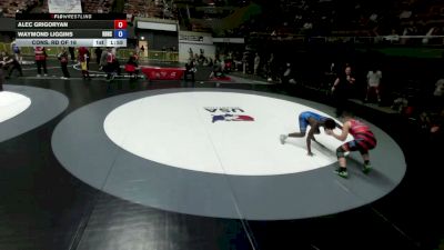 144 lbs Cons. Rd Of 16 - Alec Grigoryan vs Waymond Liggins, Rancho Bernardo High School Wrestling