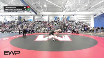 144 lbs 1st Place Match - Talon Verbeck, Maize vs Landen Kocher-Munoz, Washburn Rural