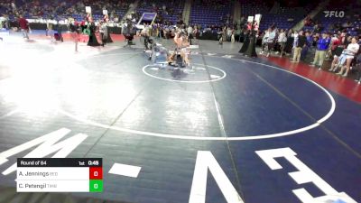 126 lbs Round Of 64 - Alex Jennings, Bedford vs Cam Petengil, Timberlane