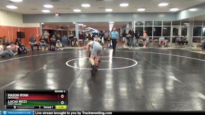 126-136 lbs Round 3 - Lucas Ricci, Fort Collins vs Mason Ryan, Berthoud