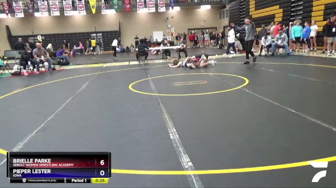 136 lbs Semifinal - Brielle Parke, Sebolt Women Wrestling Academy vs ...