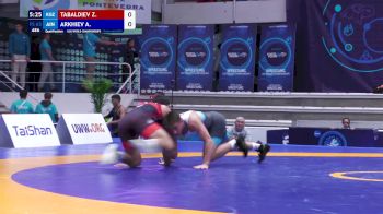 65 kg Qualif. - Zalkarbek Tabaldiev, Kyrgyzstan vs Adam Arkhiev, Individual Neutral Athletes