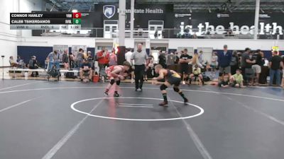 102 lbs Semifinal - Connor Hanley, VHW Red - HSC vs Caleb Tsikerdanos, Revival Jokers - HSC