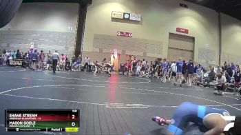110 lbs Round 2 (6 Team) - Shane Stream, American Gladiators vs Mason Goelz, Indiana Outlaws