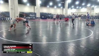 190 lbs Finals (2 Team) - Cooper Wynn, Oswego High School vs Collin Madden, Wellington