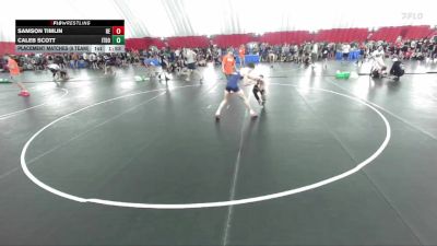 132 lbs Placement Matches (8 Team) - Caleb Scott, Illinois Top Dawgs Orange vs Samson Timlin, Reedsburg