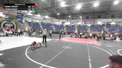 50 lbs Rr Rnd 1 - Daniel Yarmon, Mile High WC vs Korban Grant, Athlos Wrestling