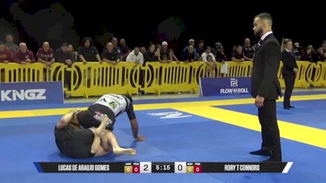 Rory T Connors vs Lucas De Araujo Gomes 2025 Pan IBJJF Jiu-Jitsu No-Gi Championship
