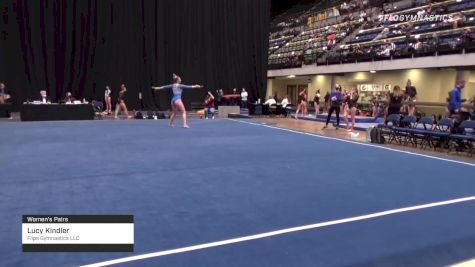 Lucy Kindler - Women's Pairs, Flips Gymnastics LLC - 2021 Women's Xcel Region 4 Championships