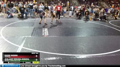 94-100 lbs Round 2 - Khori Skeers, Montana vs Emiliano Segura-Gonzalez, Bennett Wrestling Club